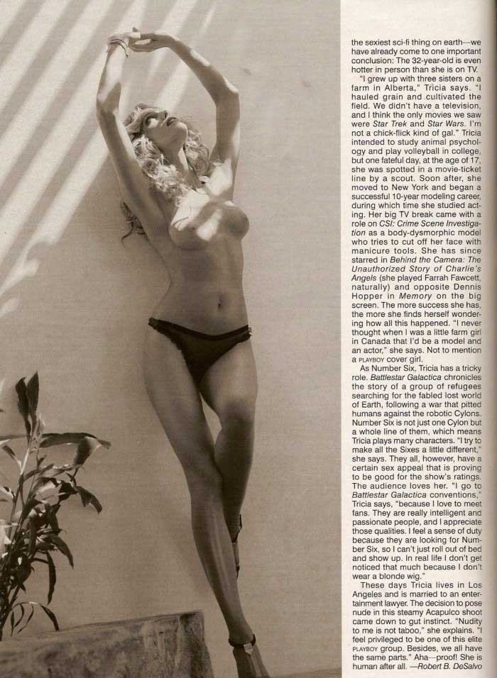 Tricia Helfer Nackt. Foto - 2