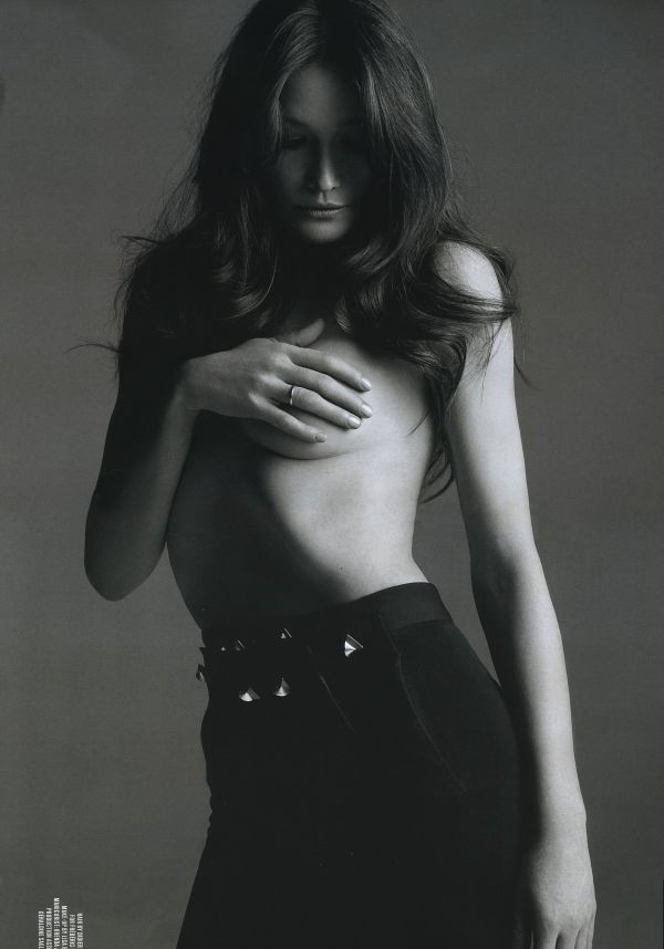 Carla Bruni Nackt. Foto - 4