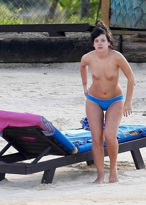 Lily Allen Desnuda. Foto - 14