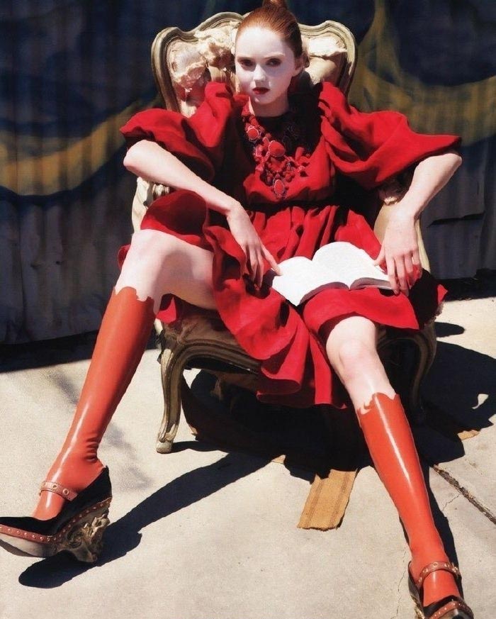 Lily Cole Nackt. Foto - 7