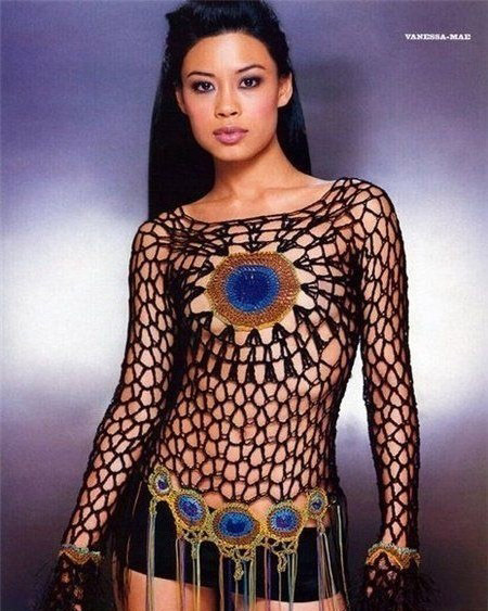 Vanessa Mae Nackt. Foto - 4