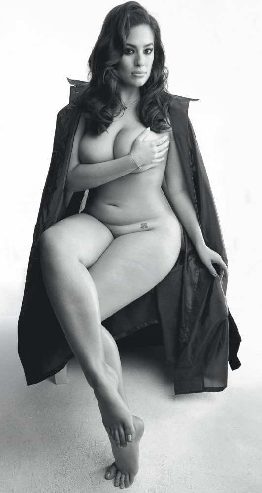 Ashley Graham zeigt sich nackt. Galerie Nr. 3