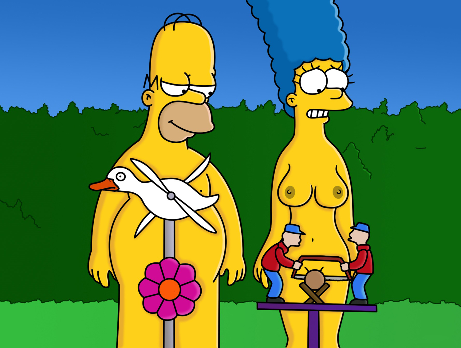 Marge Simpson Nackt. Foto - 15