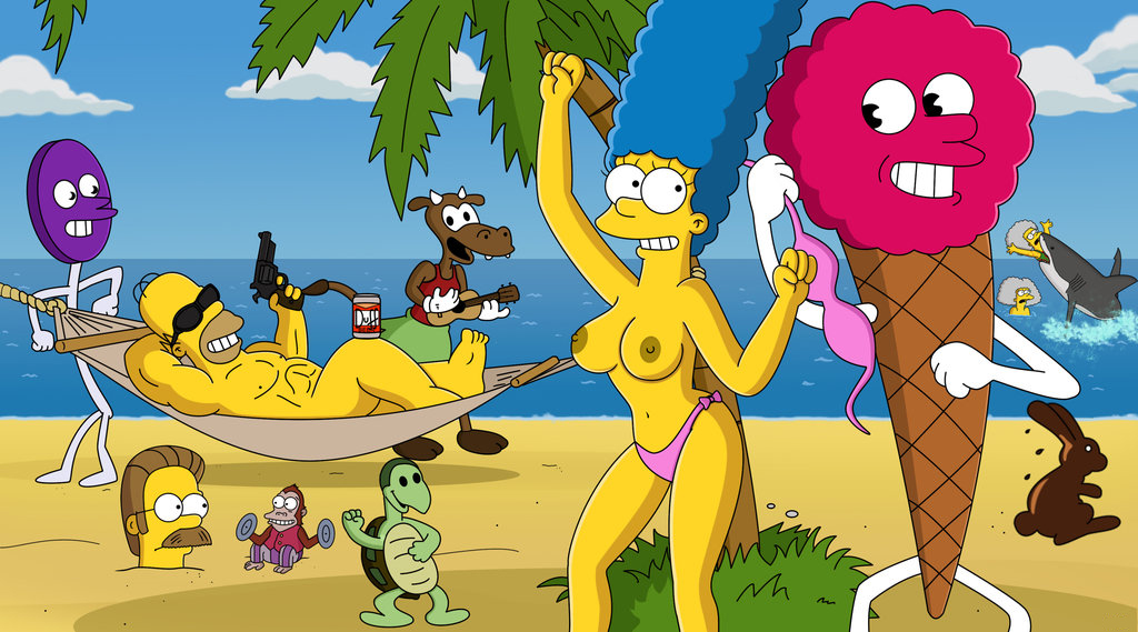 Marge Simpson Nackt. Foto - 40
