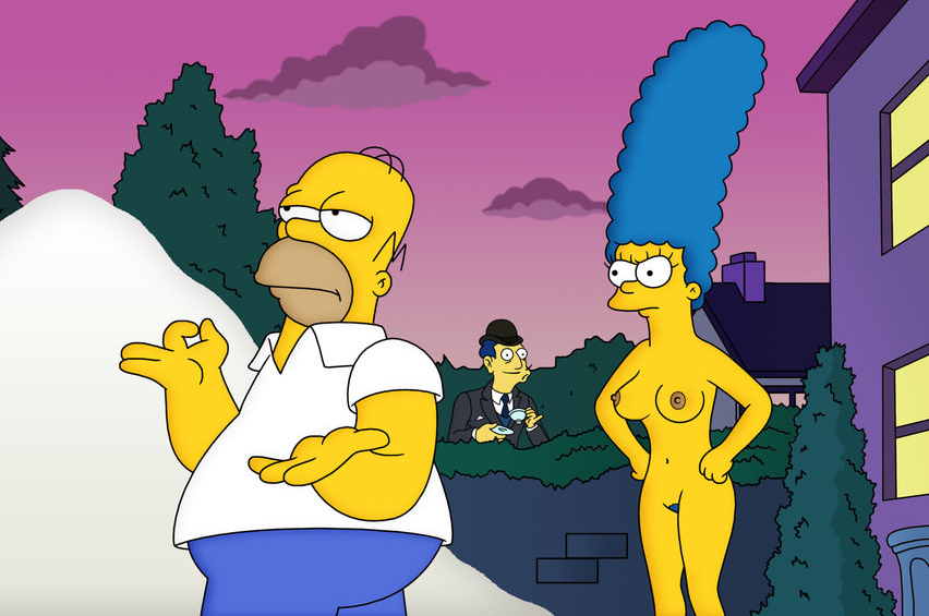 Marge Simpson Nackt. Foto - 43