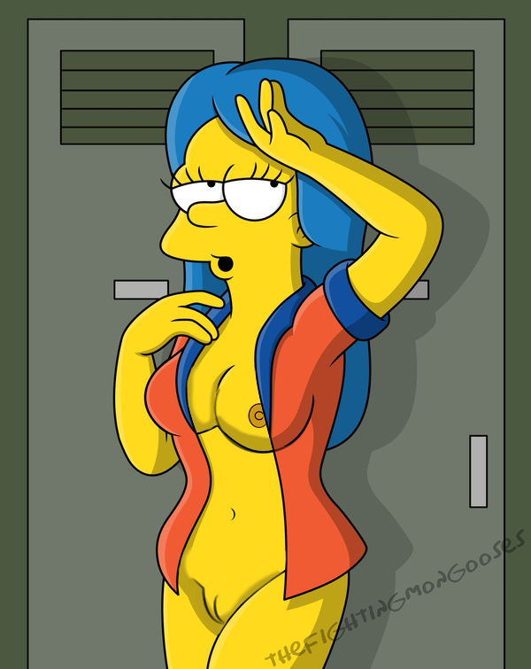 Marge Simpson Nackt. Foto - 50
