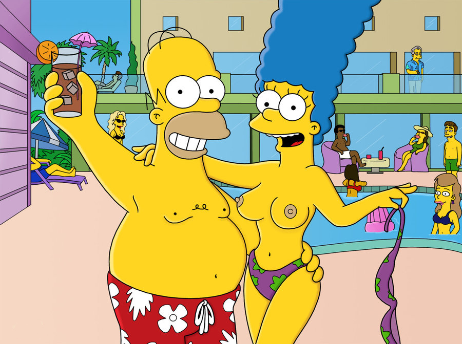 Marge Simpson Nackt. Foto - 6