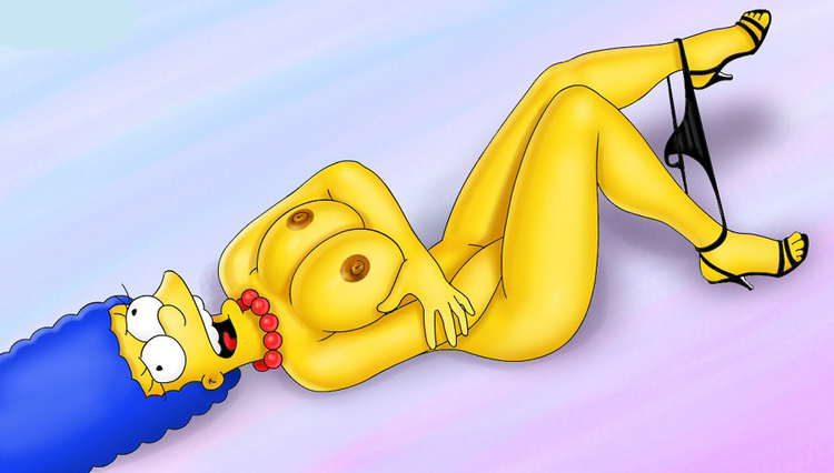 Marge Simpson Nackt. Foto - 60