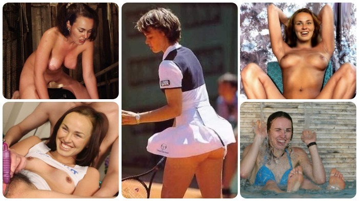 Martina Hingis ist komplett nackt!